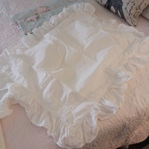 Simply Shabby Chic shams. Standard size.